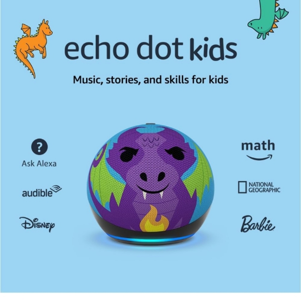 Echo Dot kids dragon NEW IN BOX
